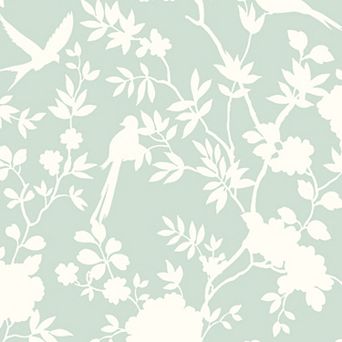 Lillian August Mono Toile Peel and Stick Wallpaper