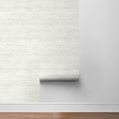 Lillian August Rustic Shiplap Peel and Stick Wallpaper