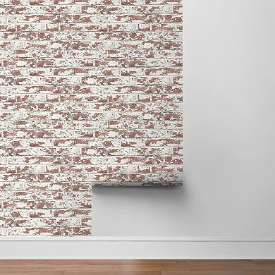 Lillian August Soho Brick Peel and Stick Wallpaper