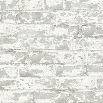 Lillian August Soho Brick Peel and Stick Wallpaper