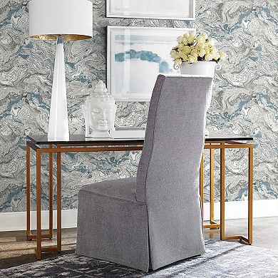 Lillian August Faux Marble Peel and Stick Wallpaper