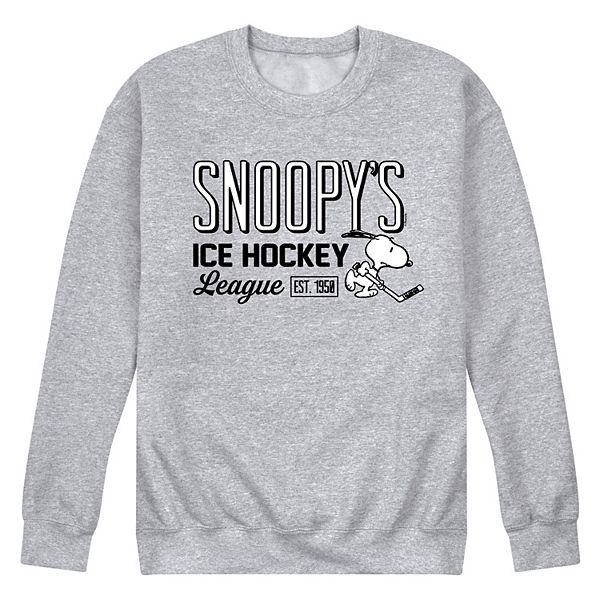 Men's Peanuts Ice Hockey League Sweatshirt