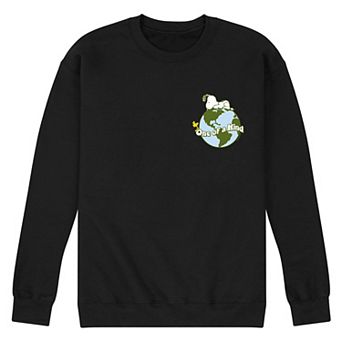 Men's Peanuts One Of Kind Earth Sweatshirt