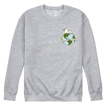 Men's Peanuts One Of Kind Earth Sweatshirt