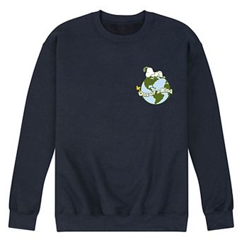 Men's Peanuts One Of Kind Earth Sweatshirt