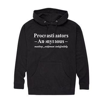 Men's Procrastinators Anonymous Hoodie