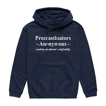 Men's Procrastinators Anonymous Hoodie