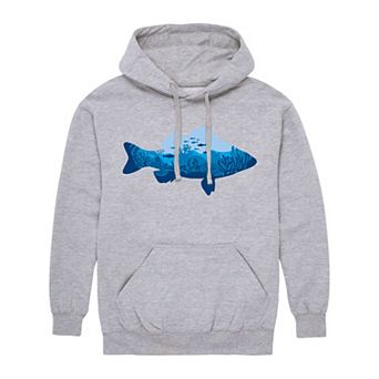 Men's Underwater Fish Fill Hoodie