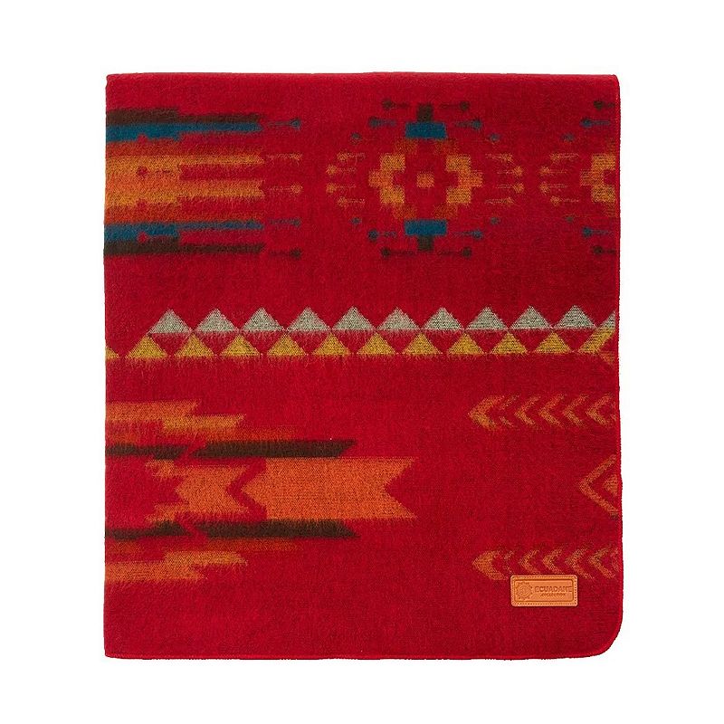 Ecuadane Corazon Wildfire Blanket, Red