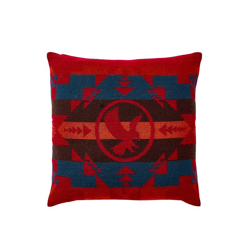 Ecuadane Corazon Wildfire Pillow Cover, Red