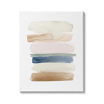 Stupell Home Decor Tranquil Earth Tones Modern Abstract Wall Art