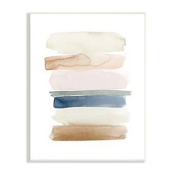 Stupell Home Decor Tranquil Earth Tones Modern Abstract Wall Art