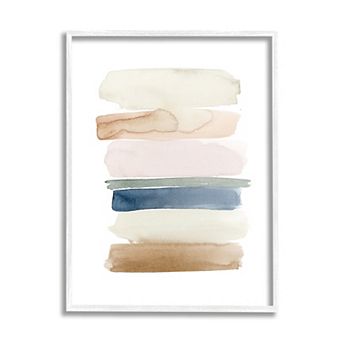 Stupell Home Decor Tranquil Earth Tones Modern Abstract Wall Art
