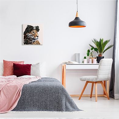 Stupell Home Decor Leopard Chic Canvas Wall Art