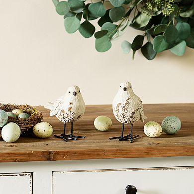 Melrose Bird Figurine Table Decor 2-piece Set
