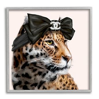 Stupell Home Decor Leopard Chic Wall Art