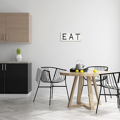 Stupell Home Decor EAT Farmhouse Kitchen Sign Wall Art