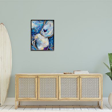 Stupell Home Decor Expressive Coastal Seashells Mussel Clam Wall Art