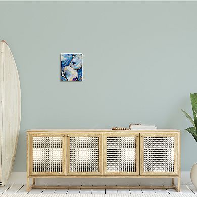 Stupell Home Decor Expressive Coastal Seashells Mussel Clam Wall Art