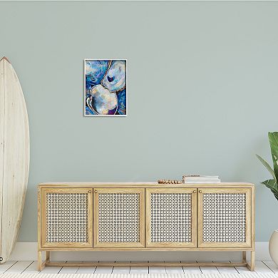 Stupell Home Decor Expressive Coastal Seashells Mussel Clam Wall Art