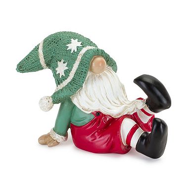Melrose Gnome Christmas Table Decor 2-piece Set