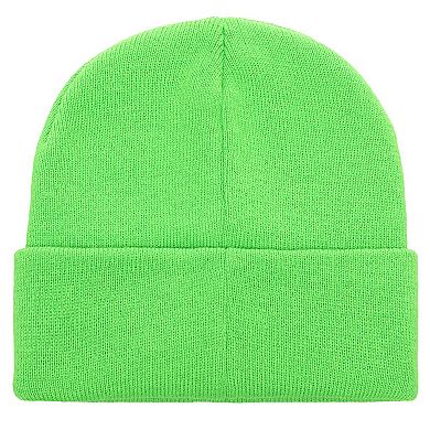 Beetlejuice Neon Green Knit Beanie