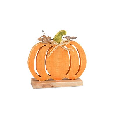 Melrose Fall Pumpkin Table Decor 3-piece Set