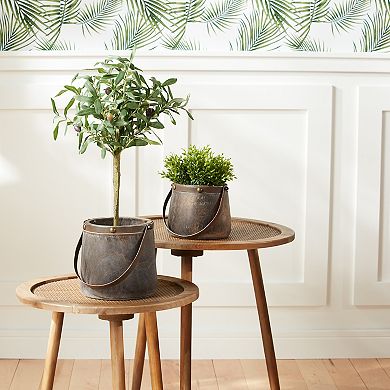 Melrose Pail Table Decor 2-piece Set
