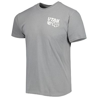 Men's Gray Utah Utes Hyperlocal T-Shirt