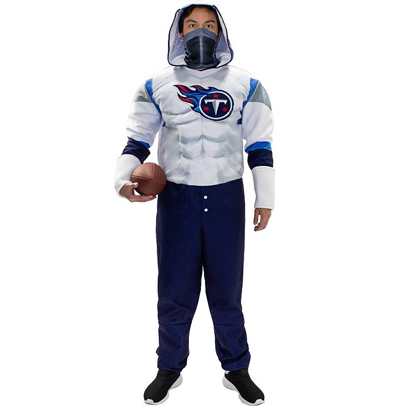 Mens White Tennessee Titans Game Day Costume, Size: XS, TTN White