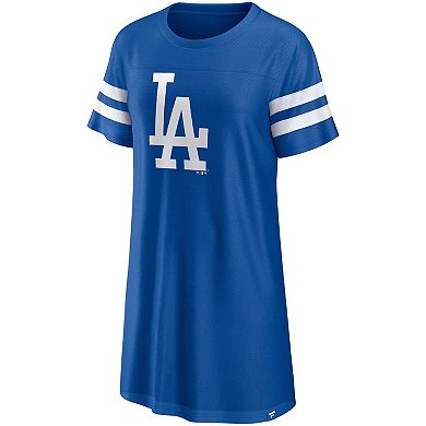 Women's Fanatics Branded Royal Los Angeles Dodgers Iconic Mesh Dress
