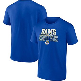 Men's Fanatics Branded Royal Los Angeles Rams Chiefs Kingdom Heavy Hitter T-Shirt