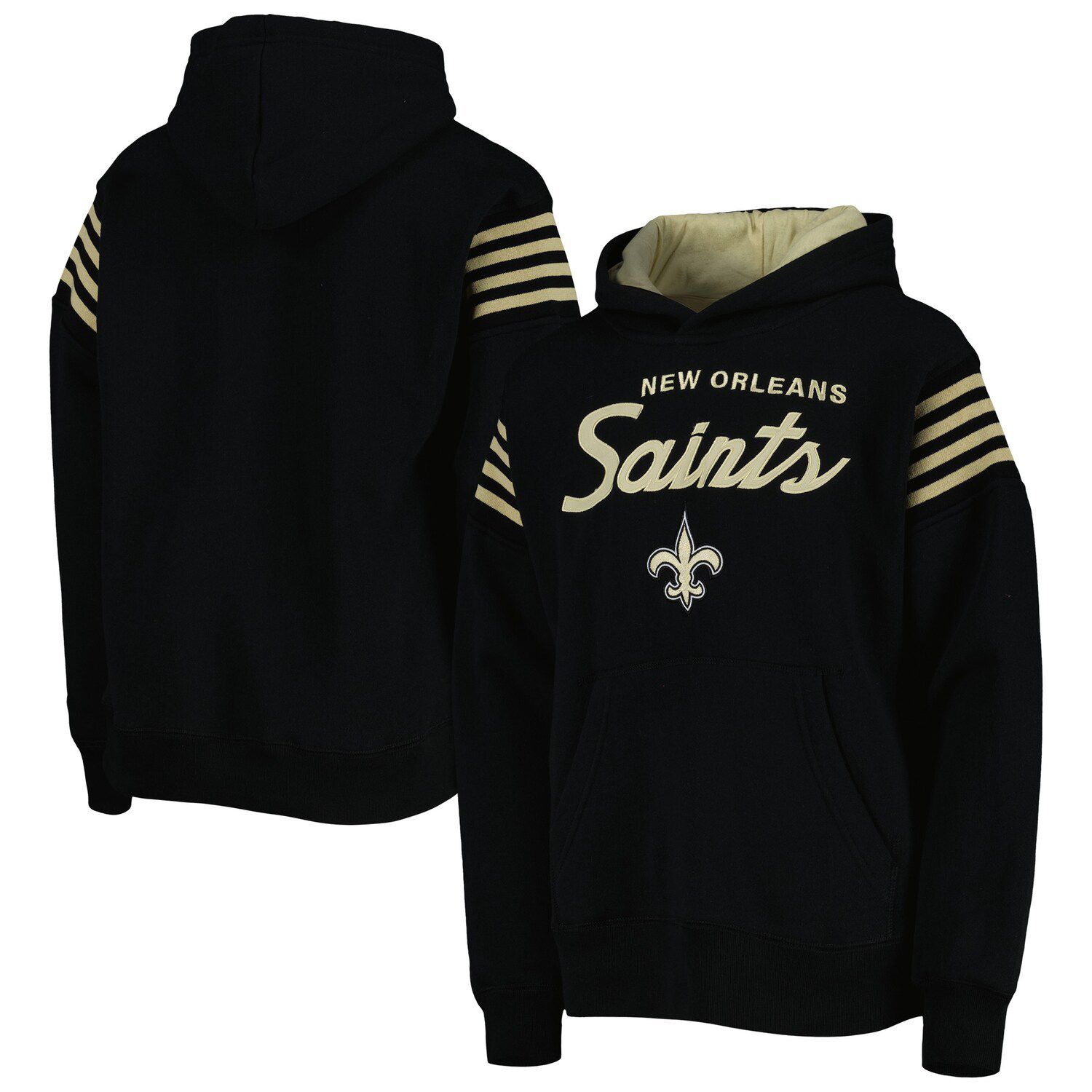 Girls Preschool Gold New Orleans Saints Diamond T-Shirt & Leggings Set