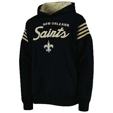 Youth Black New Orleans Saints The Champ Is Here Pullover Hoodie