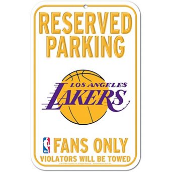 "WinCraft Los Angeles Lakers 11"" x 17"" Indoor/Outdoor Sign"