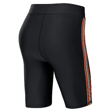 Women's WEAR by Erin Andrews Black Denver Broncos Biker Shorts