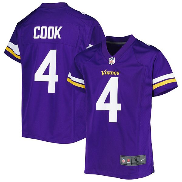 Youth Nike Dalvin Cook Purple Minnesota Vikings Game Jersey Size: Large