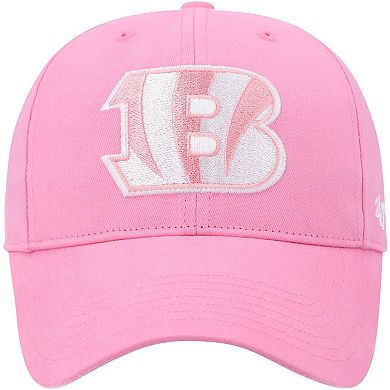 Girls Youth '47 Pink Cincinnati Bengals Rose MVP Adjustable Hat