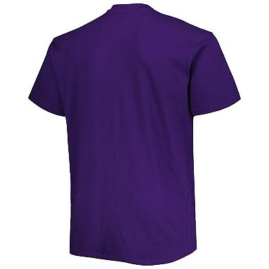 Men's Purple Phoenix Suns Big & Tall Heart & Soul T-Shirt
