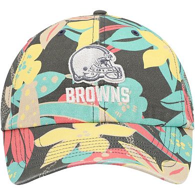 Women's '47 Cleveland Browns Plumeria Clean Up Adjustable Hat