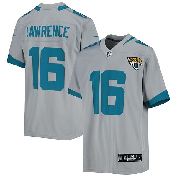 Nike Men's Trevor Lawrence Silver Jacksonville Jaguars Inverted