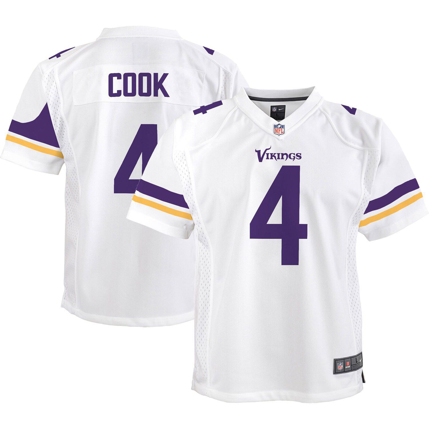 Toddler Dalvin Cook Purple Minnesota Vikings Team Player Jersey Size: 2T