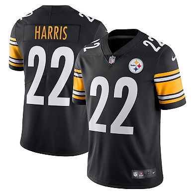 Men's Nike Najee Harris Black Pittsburgh Steelers Vapor Limited Jersey
