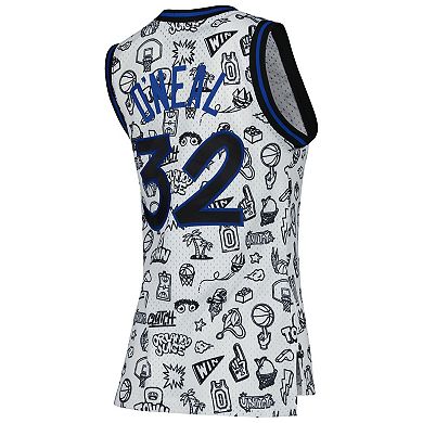 Pantaloncini Da Basket Orlando Magic 1994-95 Mitchell & Ness, Alternativi - Rete Di Poliestere, Vita Elasticizzata