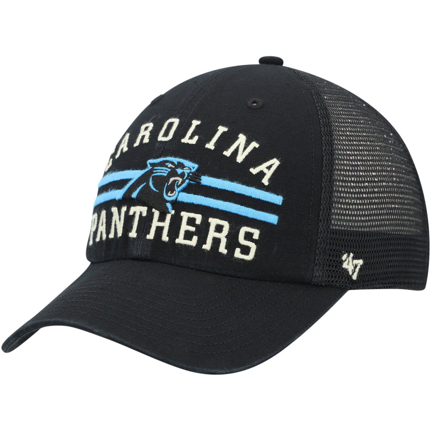 Carolina Panthers Hat Baseball Cap Fitted NFL Football 47 XL Blue Franchise