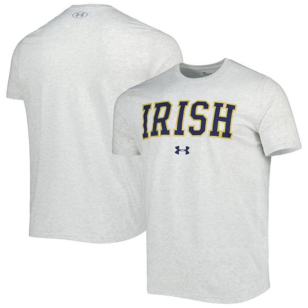 Men's Fanatics Branded Gray Notre Dame Fighting Irish Logo Shorts