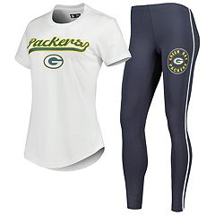 Women's Concepts Sport White/Charcoal Seattle Seahawks Sonata T-Shirt &  Leggings Lounge Set