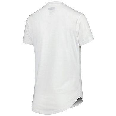 Women's Concepts Sport White/Charcoal Green Bay Packers Sonata T-Shirt & Leggings Sleep Set