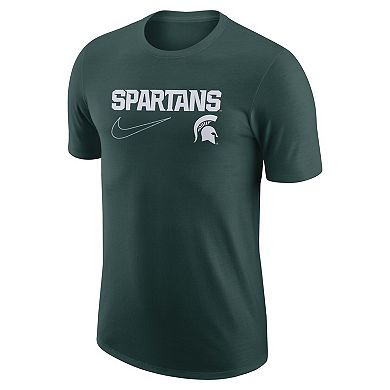 Men's Nike Green Michigan State Spartans Swoosh Max90 T-Shirt