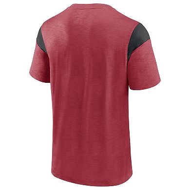 Men's Fanatics Branded Cardinal/Black Arizona Cardinals Home Stretch Team T-Shirt